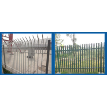 Galvanized and PVC Coated Steel Palisade Fence, Palisade, Euro Fence